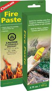 Camping equipment: Coghlans Fire Paste