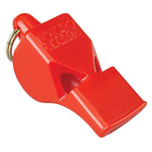 Camping equipment: Fox 40 Classic Whistle