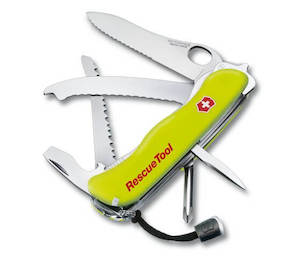 Camping equipment: Victorinox RescueTool