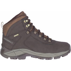 Camping equipment: Merrell Vego Mid Waterproof