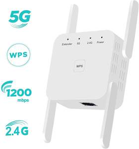 Computer peripherals: Wifi Extender | Wireless Range Extender 1200Mbps