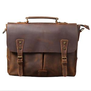 Computer peripherals: Mardin Genuine Leather Messenger Bag