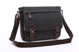 Crosstown Canvas Messenger Bag 15 inch