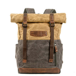 Voyager Waxed Canvas Backpack