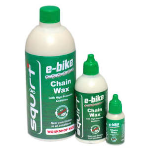 Bicycle and accessory: SQUIRT E-Bike Chain Wax