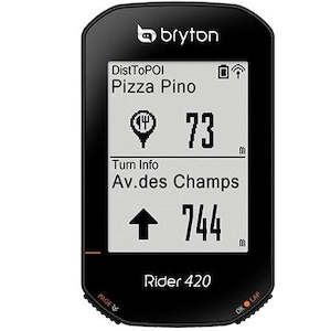 Bicycle and accessory: Bryton Rider 420E GPS Computer