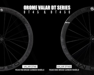 Orome Valar Carbon Wheelsets - Disc & Rim 45mm (DT Swiss & Orome Spec Bearings)