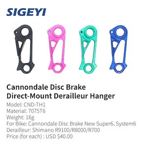 Sigeyi - Cannondale Disc Brake Direct-Mount Derailleur Hanger