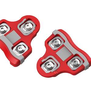 Bicycle and accessory: Favero Assioma Cleats - Red, 6-degree Float