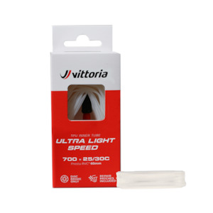 Bicycle and accessory: Vittoria Ultra Light Speed TPU 700x25/30mm - 60mm Presta RVC