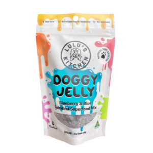 Doggy Jelly | Blueberry & Blue Spirulina Superfood Jelly