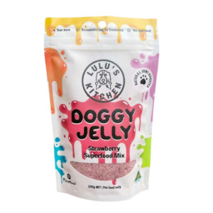 Doggy Jelly | Strawberry Superfood Jelly