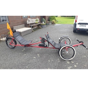 Greenspeed Aussie Tandem Tadpole e-Recumbent – fully reconditioned