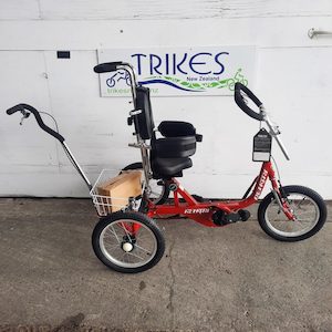 Specials - New & Pre Loved Trikes: Rehatri FootBike – with supports and rear control – “NEW”