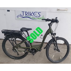 Pre-loved SmartMotion X-City e-Bike – Army Green