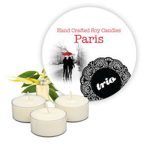 Paris Tealights 3 Pack