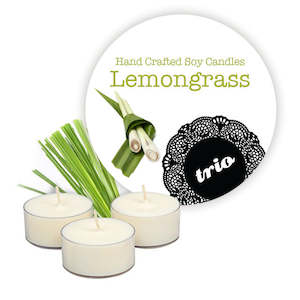 Lemongrass Tealights 3 Pack