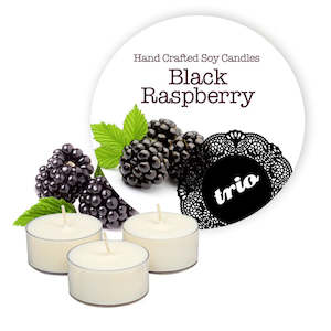 Black Raspberry Tealights 3 Pack