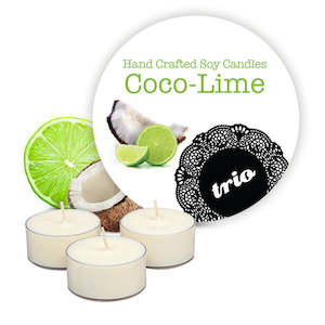 Coco-Lime Tealights 3 Pack