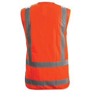 Hi Vis Safety Vest - Day / Night Orange Triton Sourcing