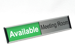 Meeting Room In Use/Available Sign