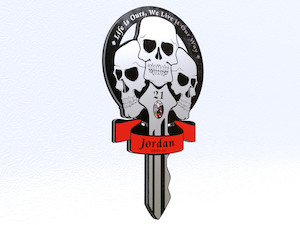 Skull 21st Key