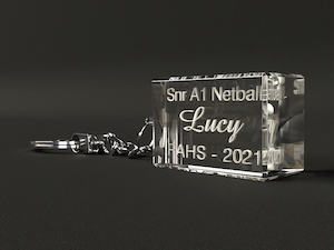 Corporate Crystals – Trophy Specialists & Engraving: Crystal Keyring