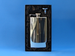 [SF503] Pewter Hipflask 8oz