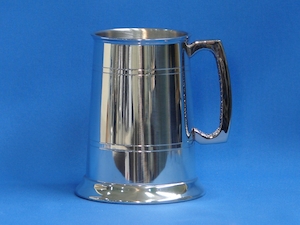 [001] 1 Pint Pewter Tankard