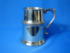 [005] 1 Pint Pewter Tankard