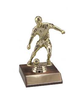 Football Male Figurine & Base