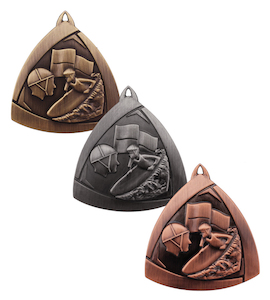 Surf Life Saving Triangular Medals – MX1240