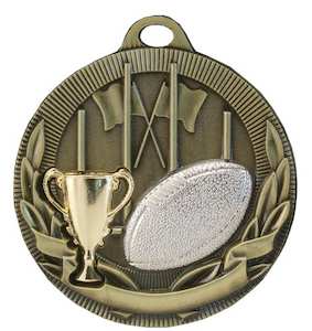 Rugby Aussie Rules 3D Medals – M801G