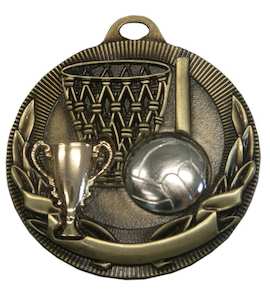 Netball 3D Medals – M807G