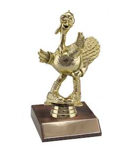 Turkey Figurine & Base