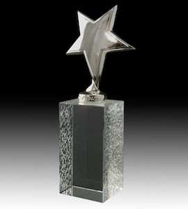 Ariel-Silver Glass Award