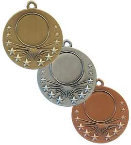 Antique Sunburst Medals