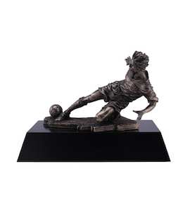 Football Figurine Sliding