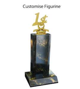 Wood Tower Gold Marble – Football