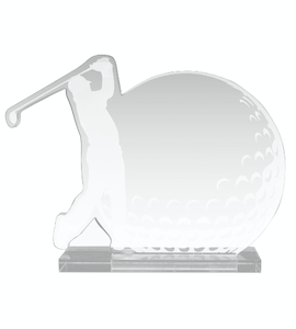 Acrylic Golf Circle Award