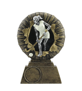 Hockey Female Burst Trophy