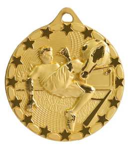 Football Action Medals – 70mm