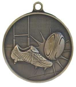 Rugby Antique Medals – 70mm