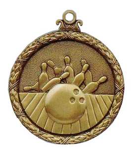 Ten Pin Bowling Antique Medals – M017G