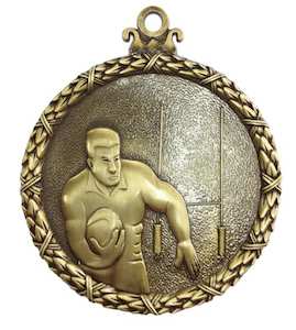 Management: Rugby Antique Medals – M018G