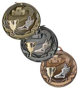 Athletics 3D Medals – M802