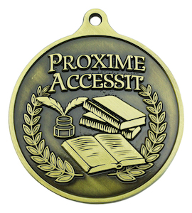 Proxime Accessit Medal