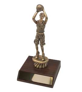 Basketball – Antique Gold Female & Base