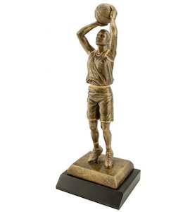 Basketball Female- Antique Gold