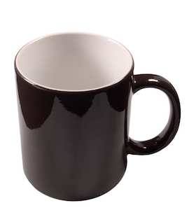 Black Colour Change Mug